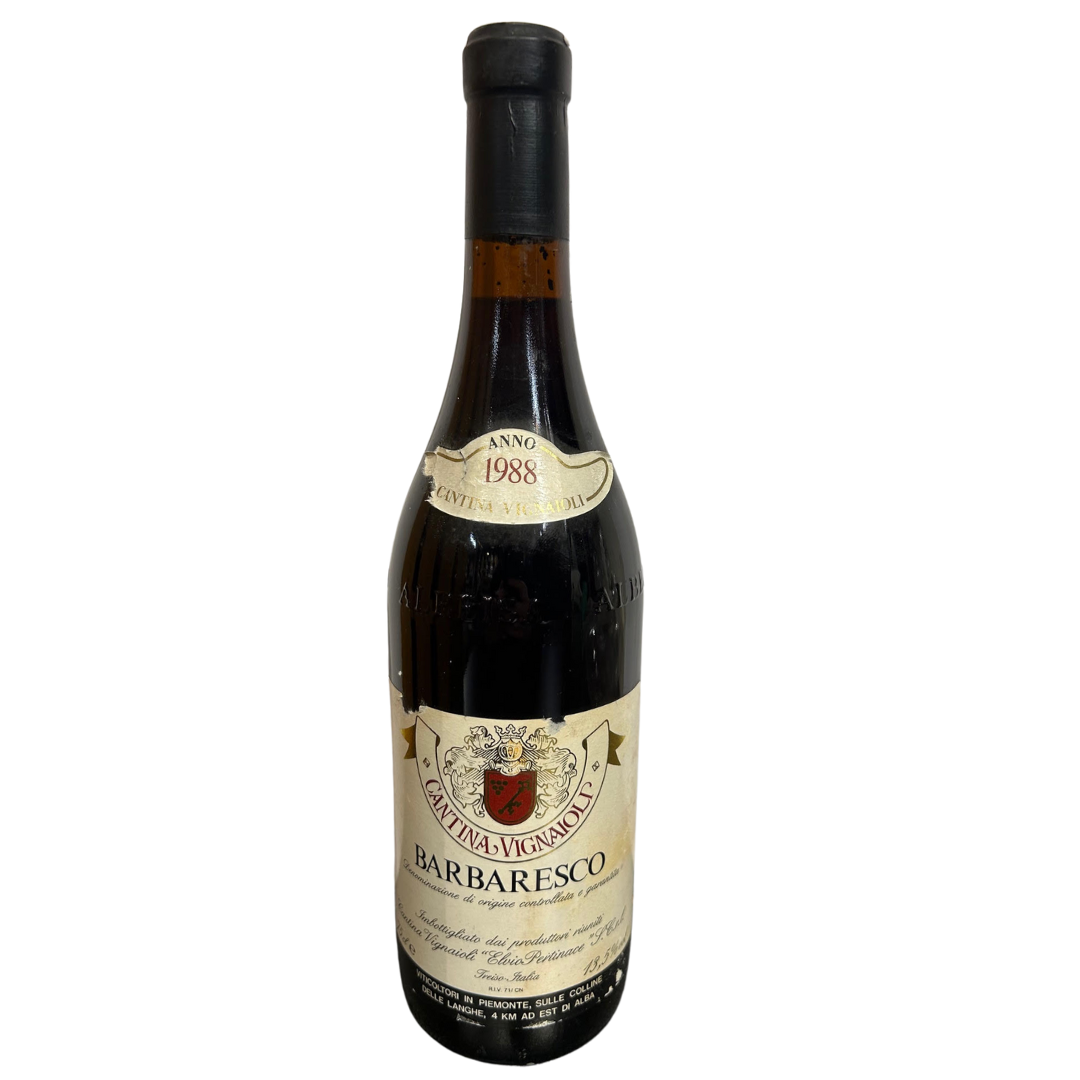 Cantina Vignaioli Barbaresco 1988 (Damaged Label)