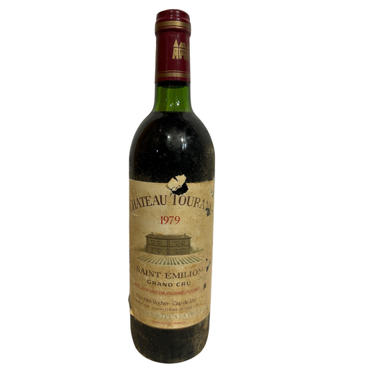 Chateau Tourans 1979 (Bad Label)